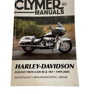 Clymer Manual Harley-Davidson FLH/FLT Twin Cam 88 & 103 1999-2005 Maintenance Tr